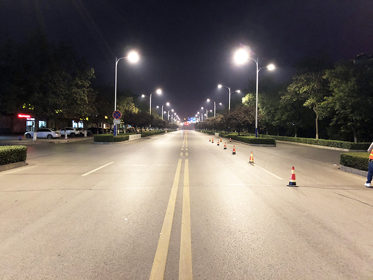 桓臺縣漁洋街、中心大街路燈節(jié)能改造工程